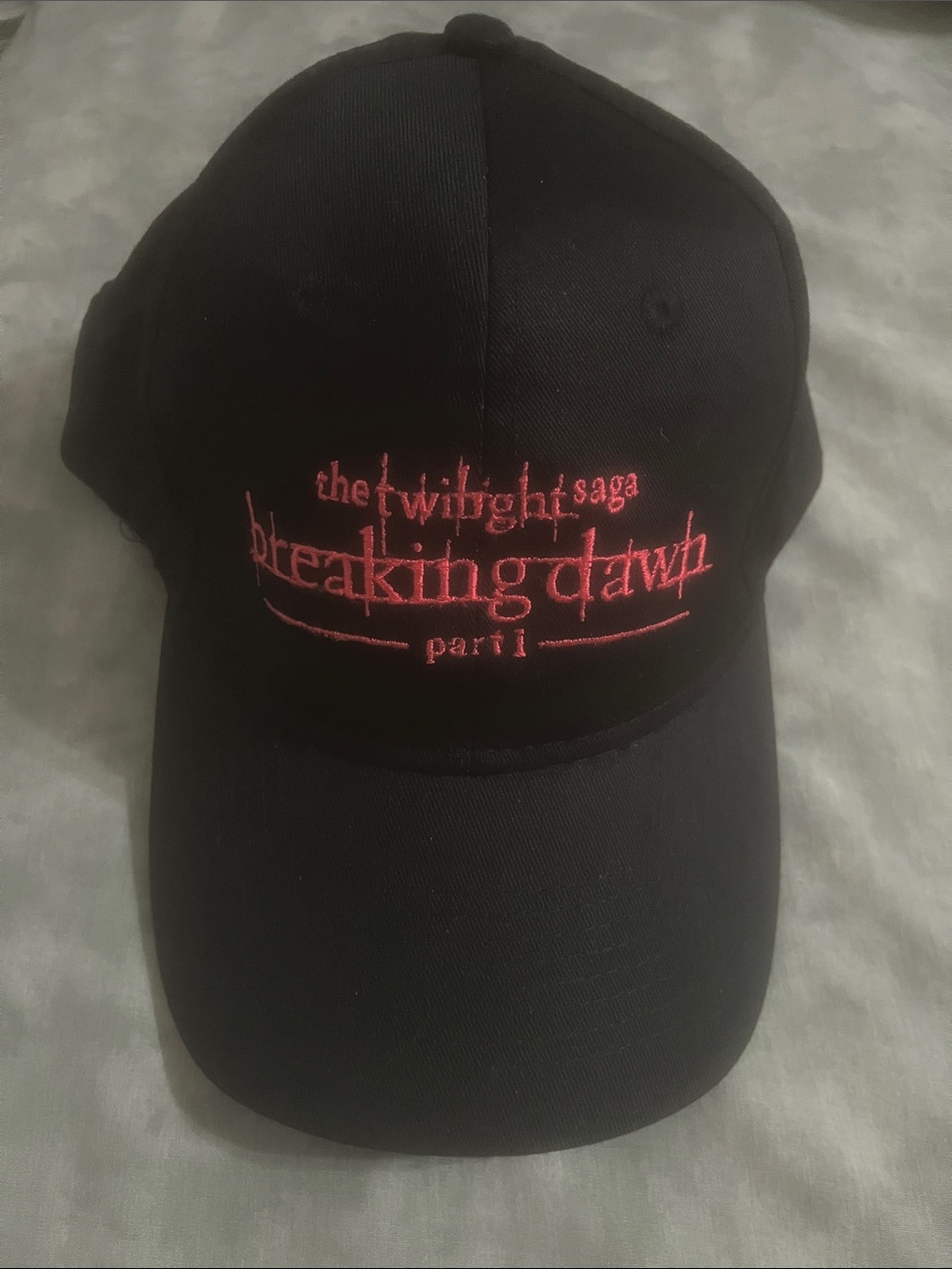Twilight Saga Cap Breaking Dawn Hat Part 1 Movie Promo Origin Official NEW 2011